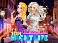 Vendredi soir des princesses adolescentes